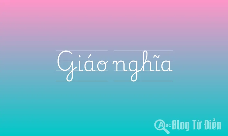 Giáo nghĩa