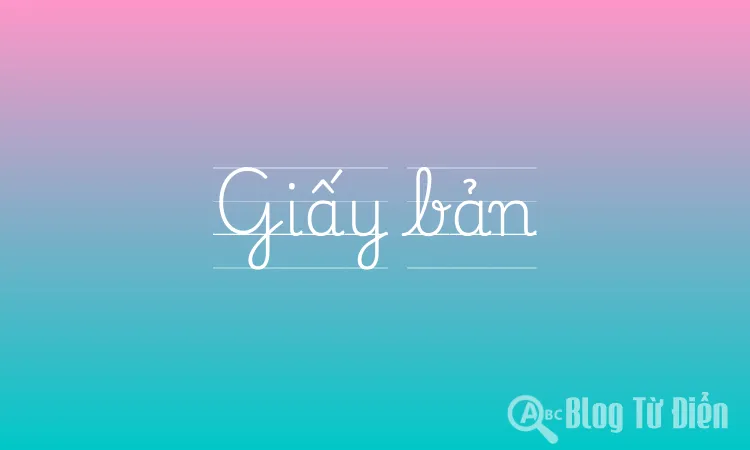 Giấy bản