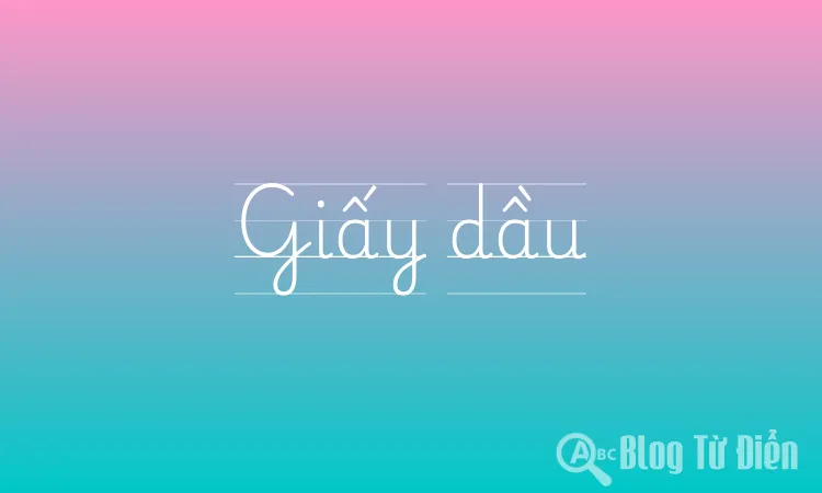Giấy dầu