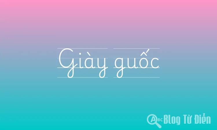 Giày guốc