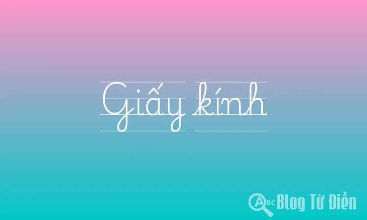 Giấy kính