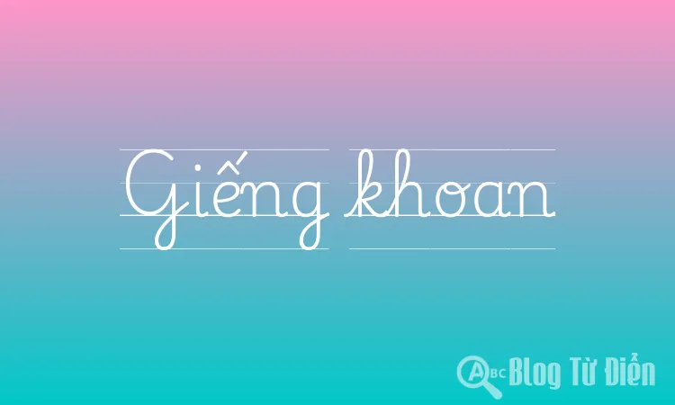Giếng khoan