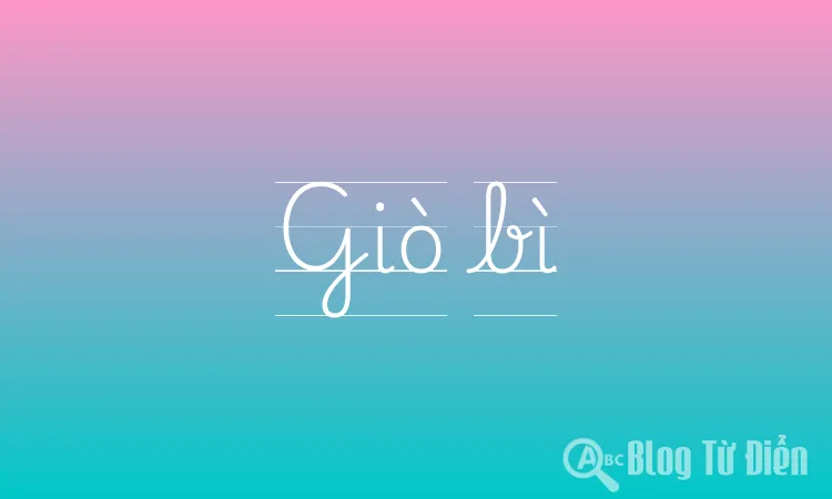 Giò bì