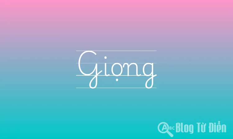 Giọng
