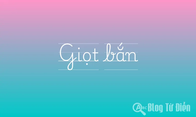 Giọt bắn