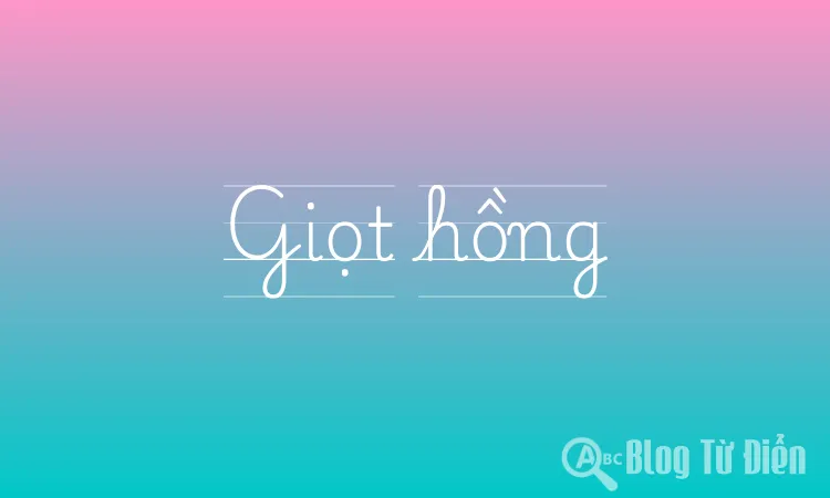 Giọt hồng