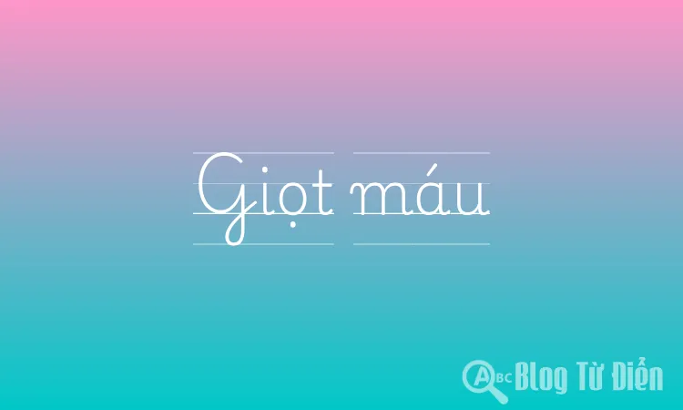 Giọt máu
