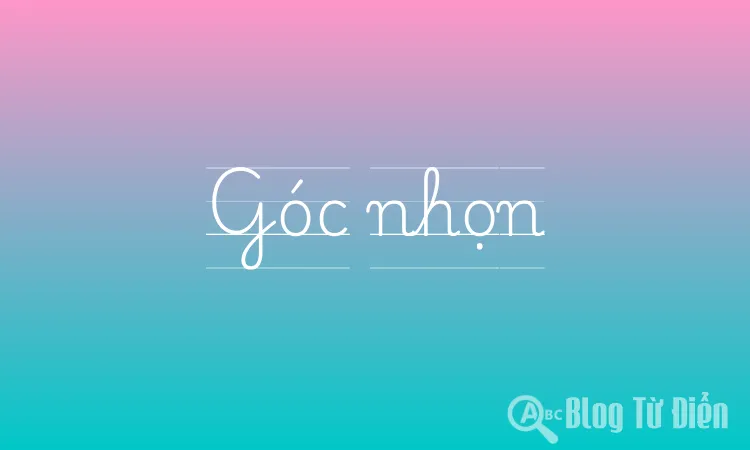 Góc nhọn