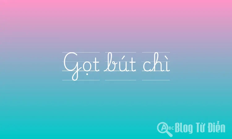 Gọt bút chì
