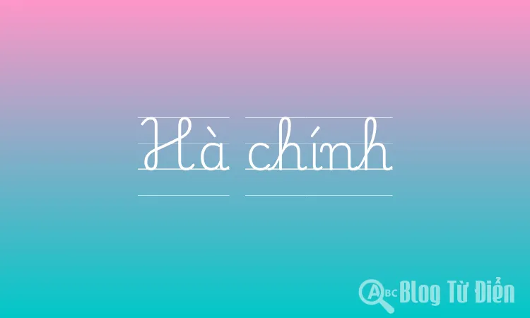Hà chính