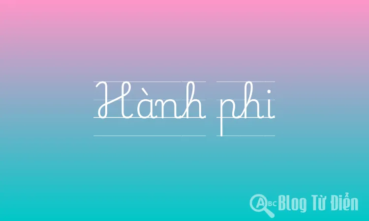 Hành phi