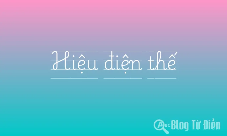 Hiệu điện thế