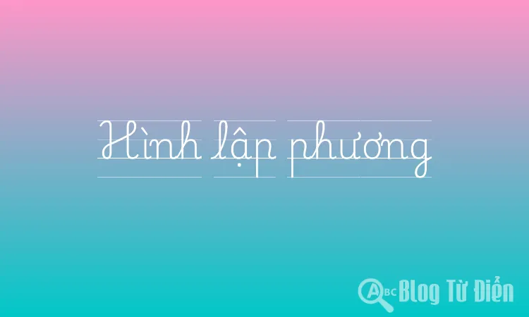 Hình lập phương