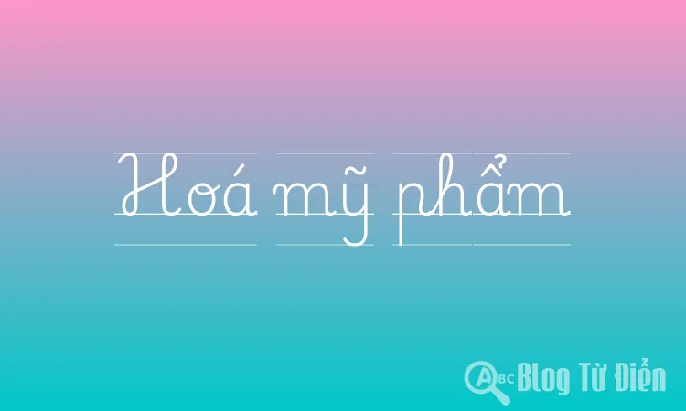 Hoá mỹ phẩm