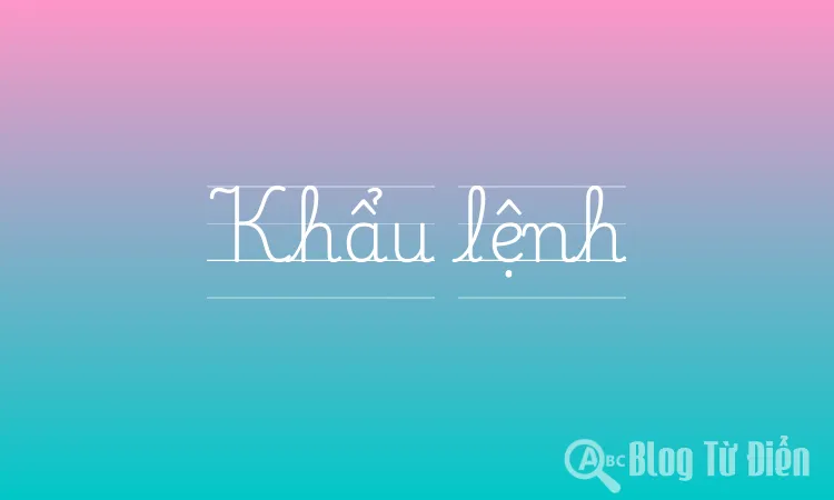 Khẩu lệnh