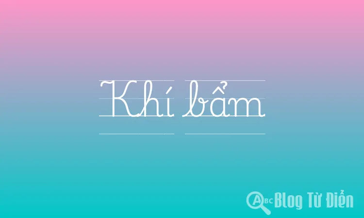 Khí bẩm