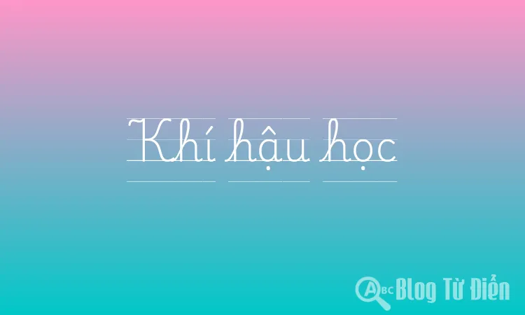 Khí hậu học