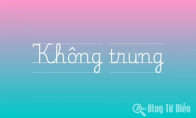 Không trung
