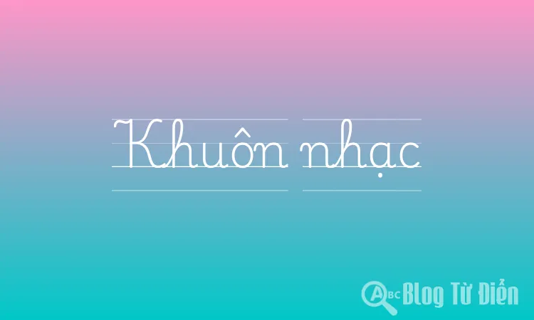 Khuôn nhạc