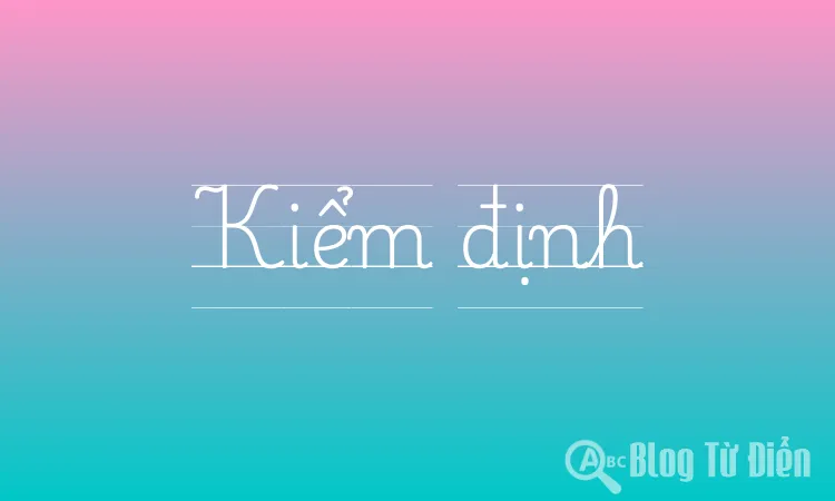 Kiểm định