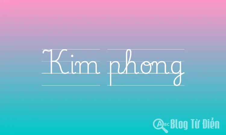 Kim phong