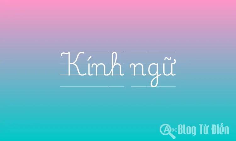 Kính ngữ