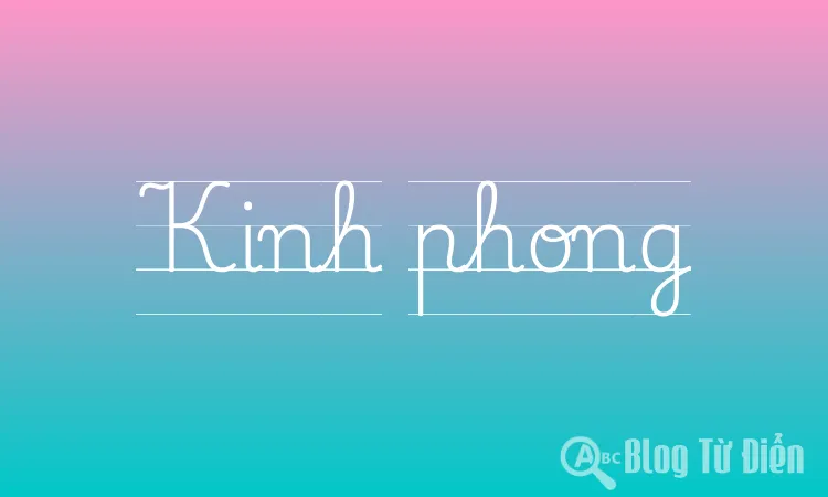 Kinh phong