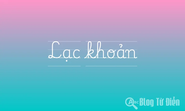 Lạc khoản