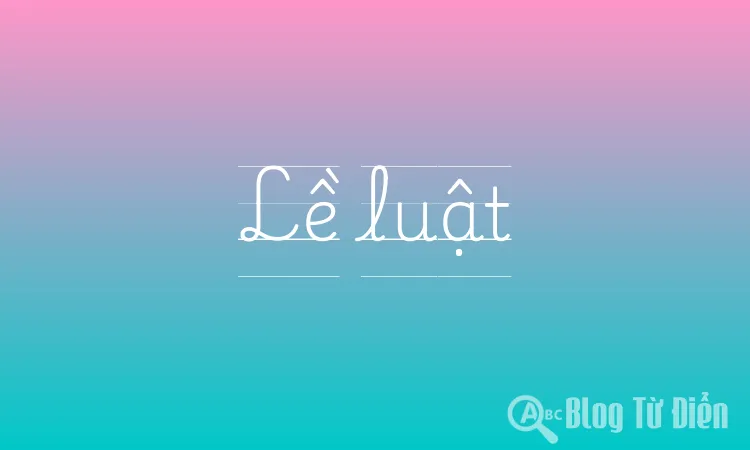 Lề luật