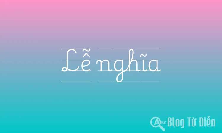 Lễ nghĩa