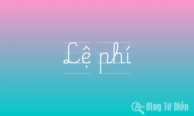 Lệ phí