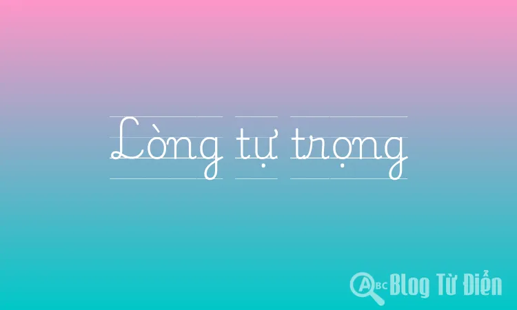 Lòng tự trọng