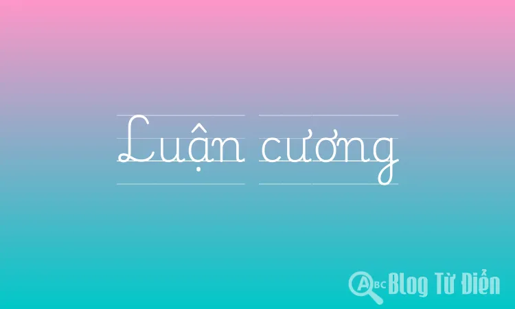 Luận cương