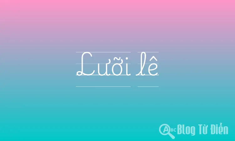 Lưỡi lê