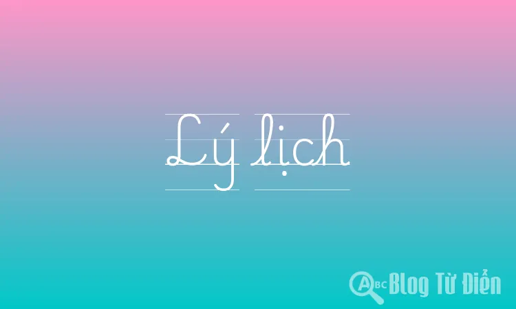 Lý lịch