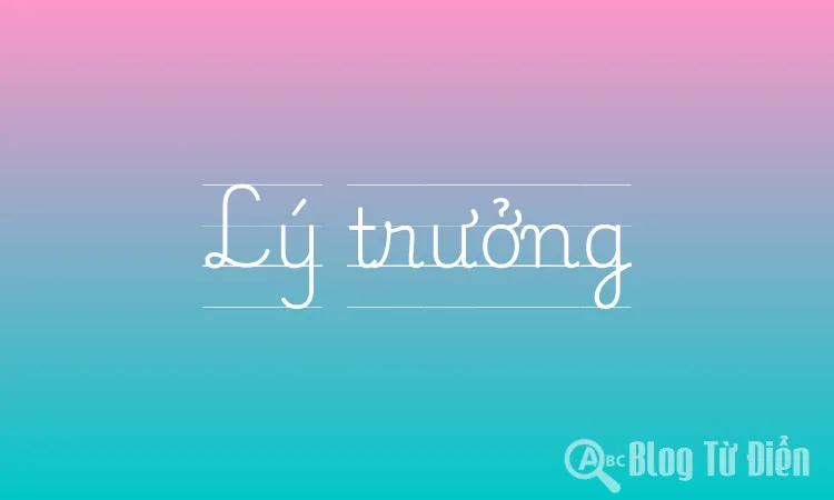 Lý trưởng