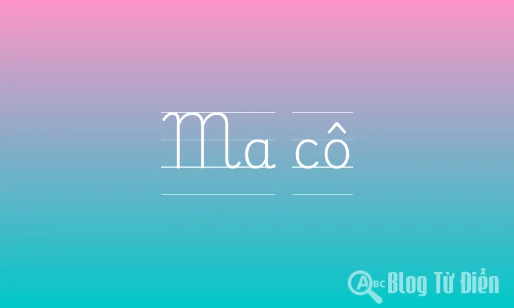 Ma cô