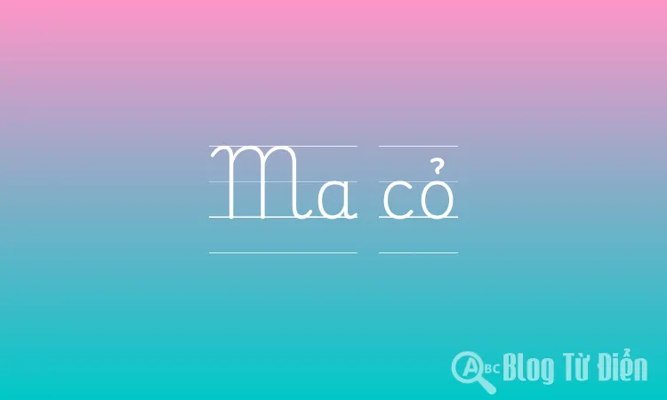Ma cỏ