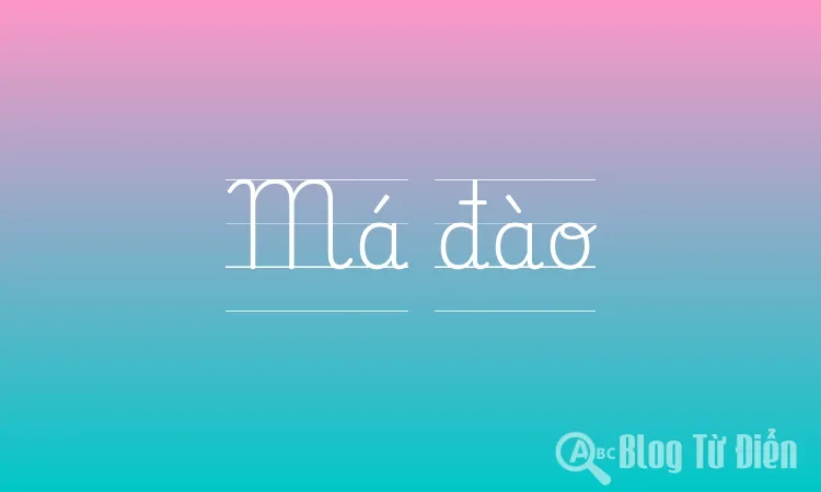 Má đào