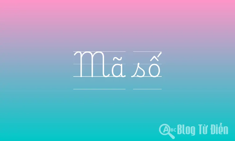 Mã số