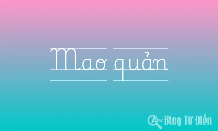 Mao quản