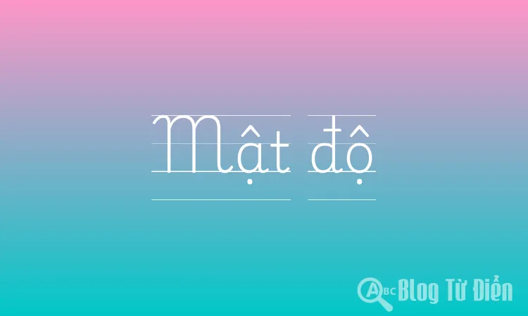 Mật độ