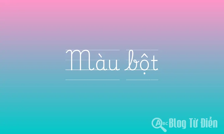Màu bột