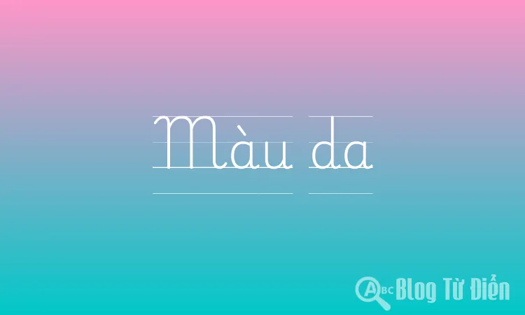 Màu da
