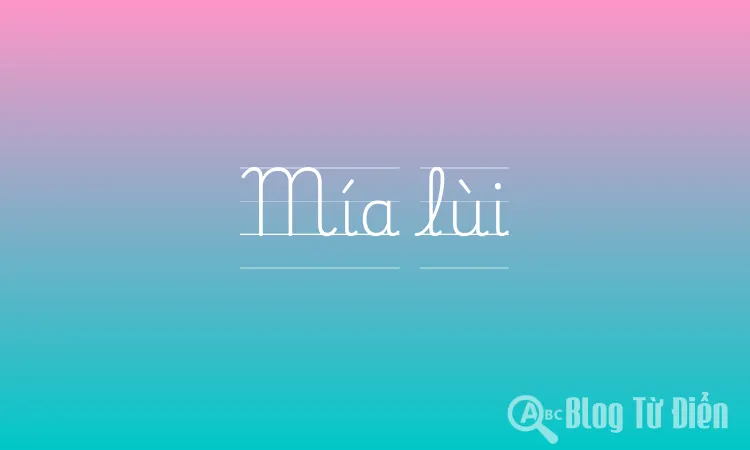 Mía lùi
