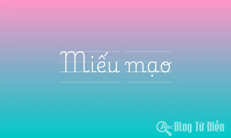 Miếu mạo