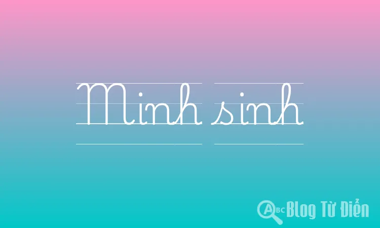 Minh sinh