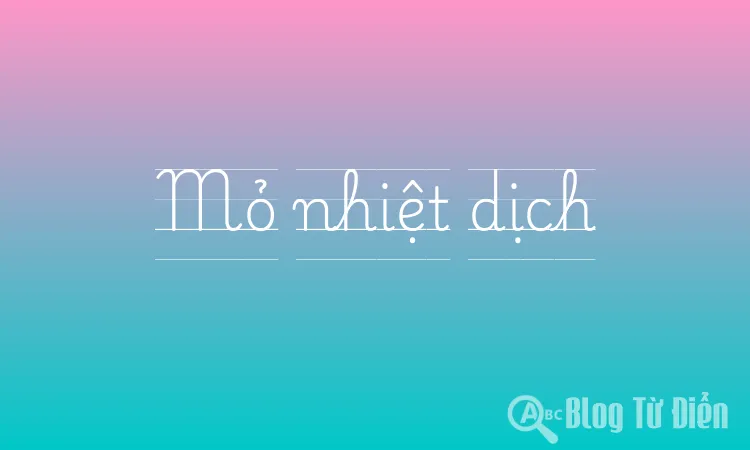 Mỏ nhiệt dịch