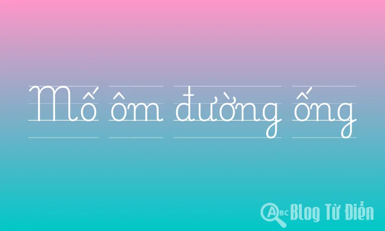 Mố ôm đường ống