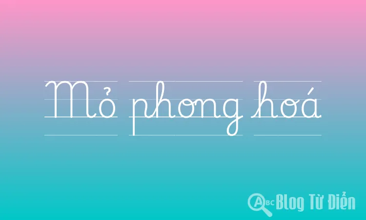 Mỏ phong hoá